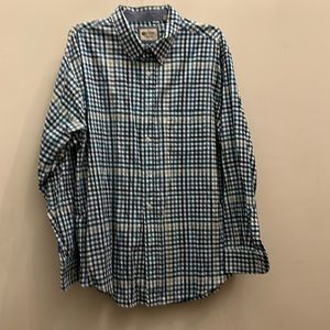 Haggar Clothing multi colored checked shirt